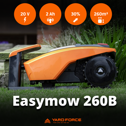 YARD FORCE robotic lawnmower EasyMow 260B