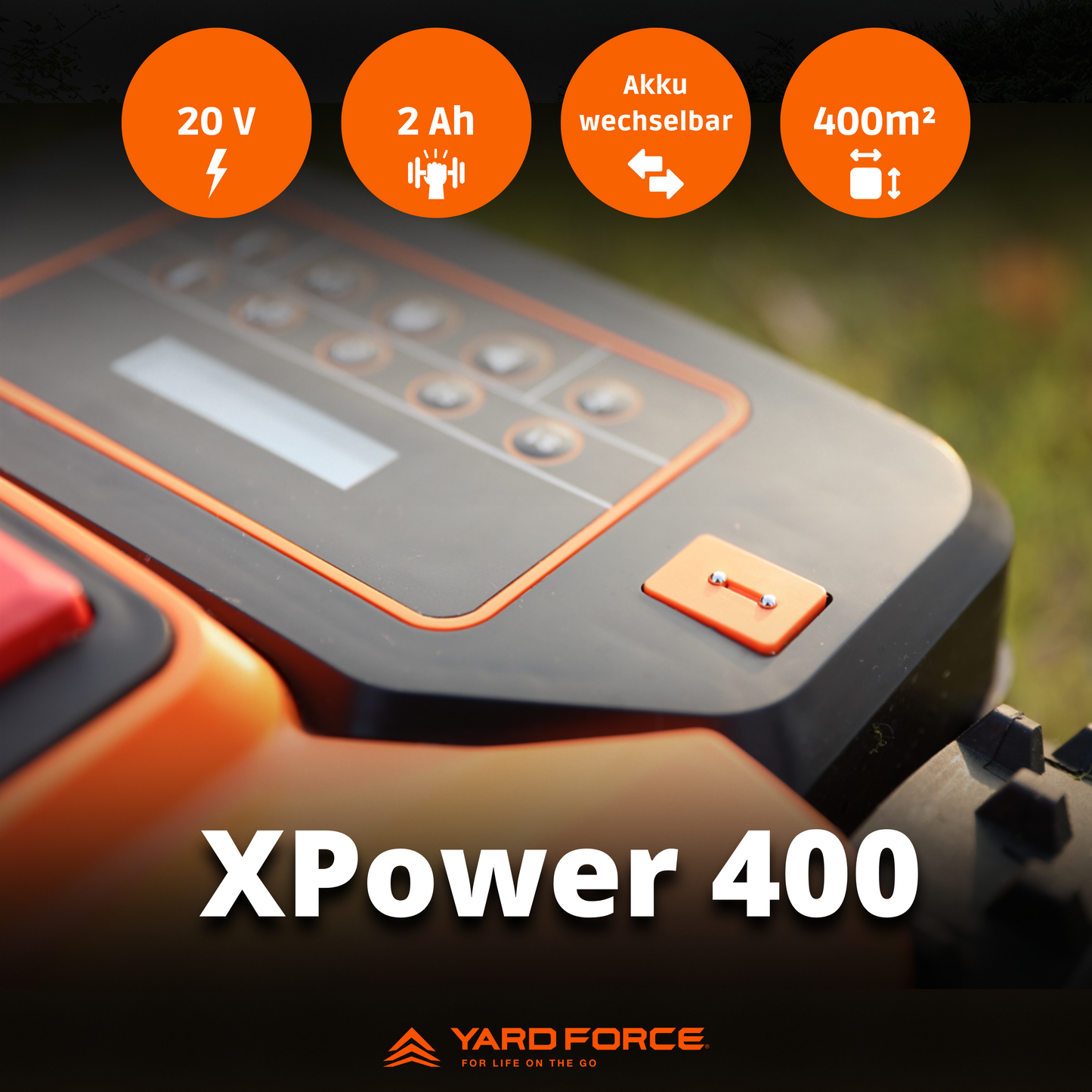 YARD FORCE Mähroboter Xpower 400