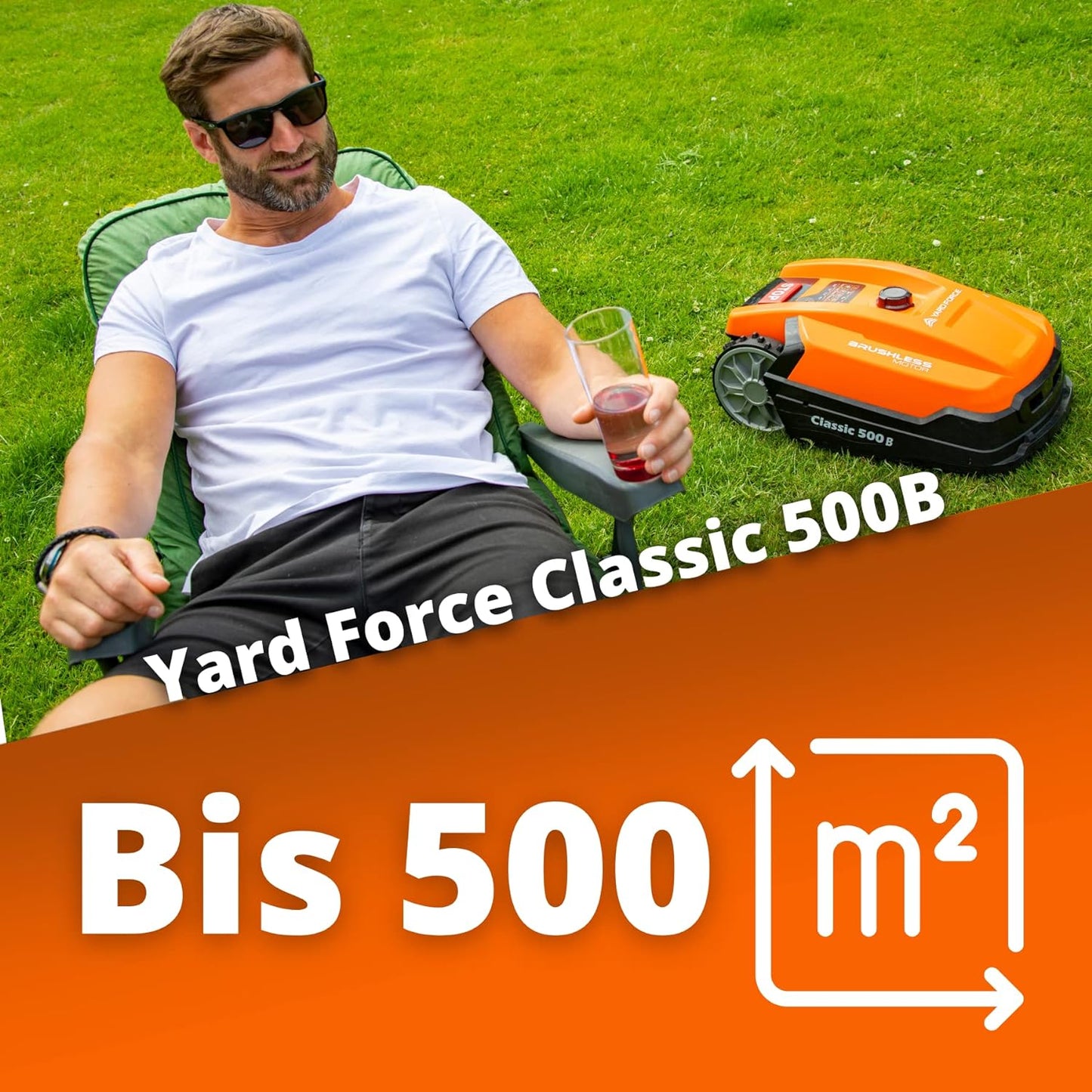 YARD FORCE Mähroboter Classic 500B